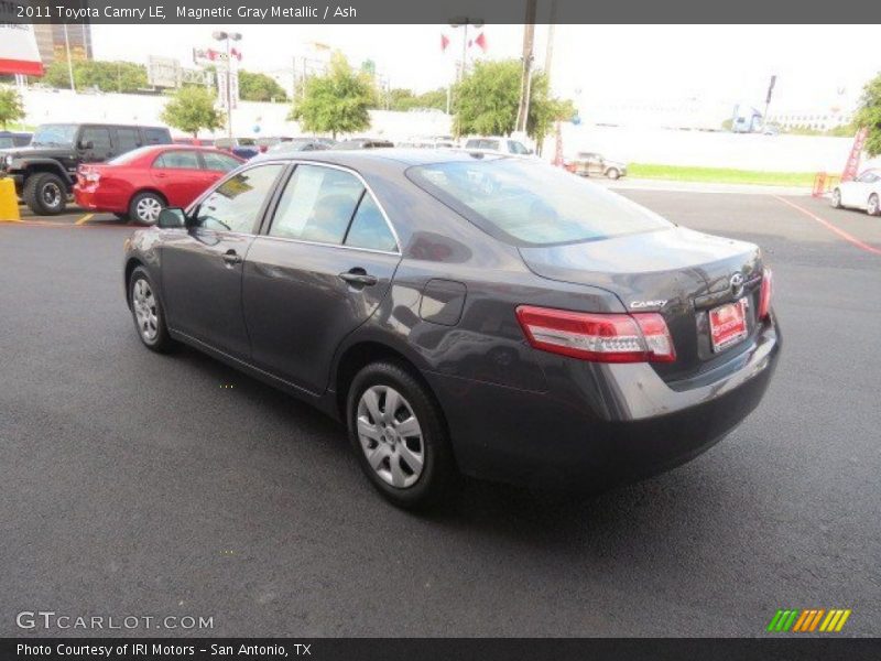 Magnetic Gray Metallic / Ash 2011 Toyota Camry LE