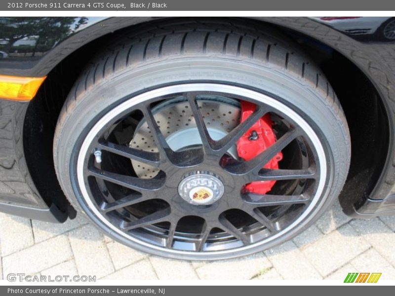 Black / Black 2012 Porsche 911 Carrera 4 GTS Coupe