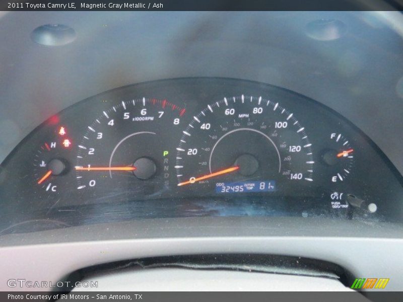 Magnetic Gray Metallic / Ash 2011 Toyota Camry LE
