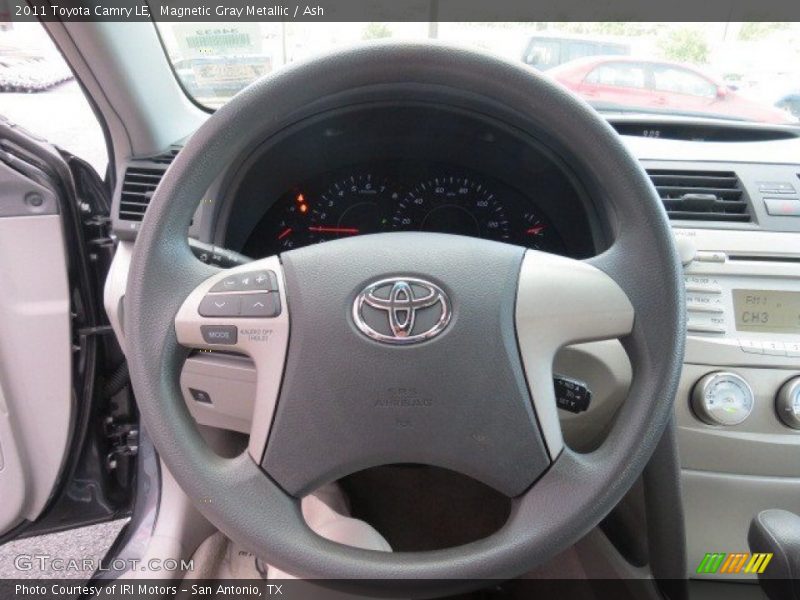 Magnetic Gray Metallic / Ash 2011 Toyota Camry LE