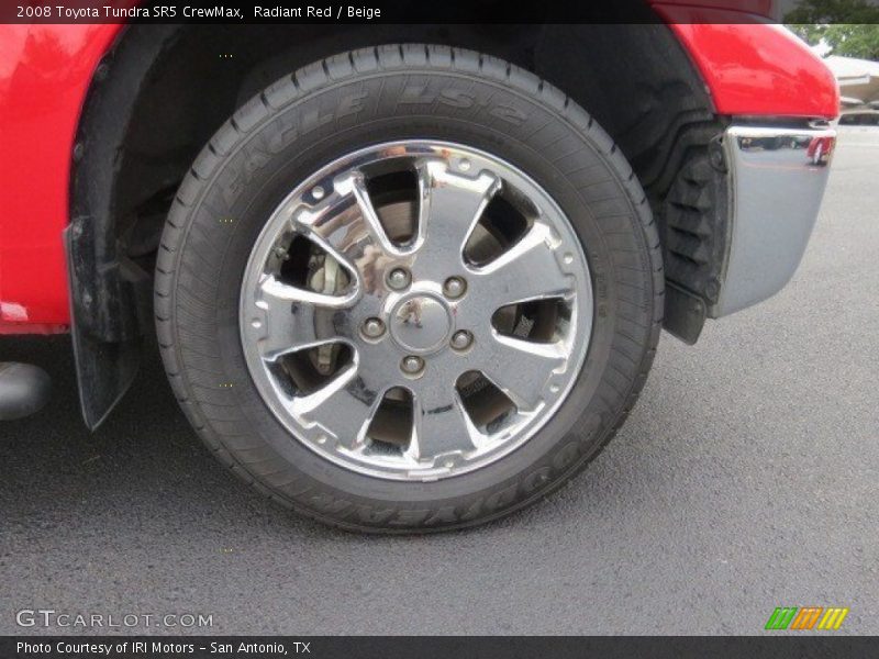 Radiant Red / Beige 2008 Toyota Tundra SR5 CrewMax