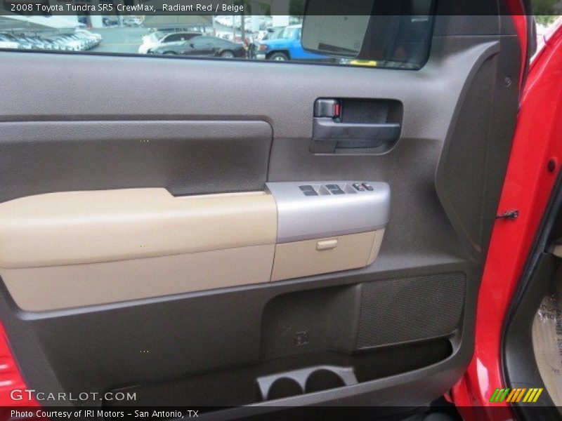 Radiant Red / Beige 2008 Toyota Tundra SR5 CrewMax