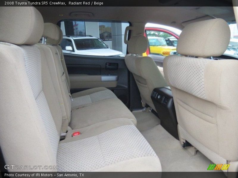 Radiant Red / Beige 2008 Toyota Tundra SR5 CrewMax