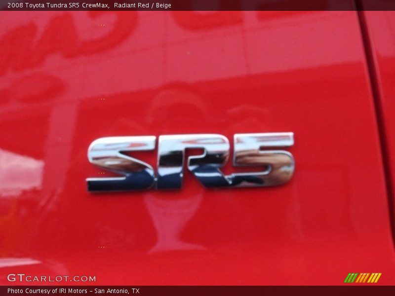 Radiant Red / Beige 2008 Toyota Tundra SR5 CrewMax