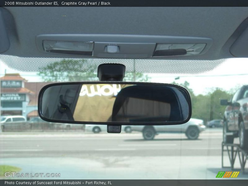 Graphite Gray Pearl / Black 2008 Mitsubishi Outlander ES