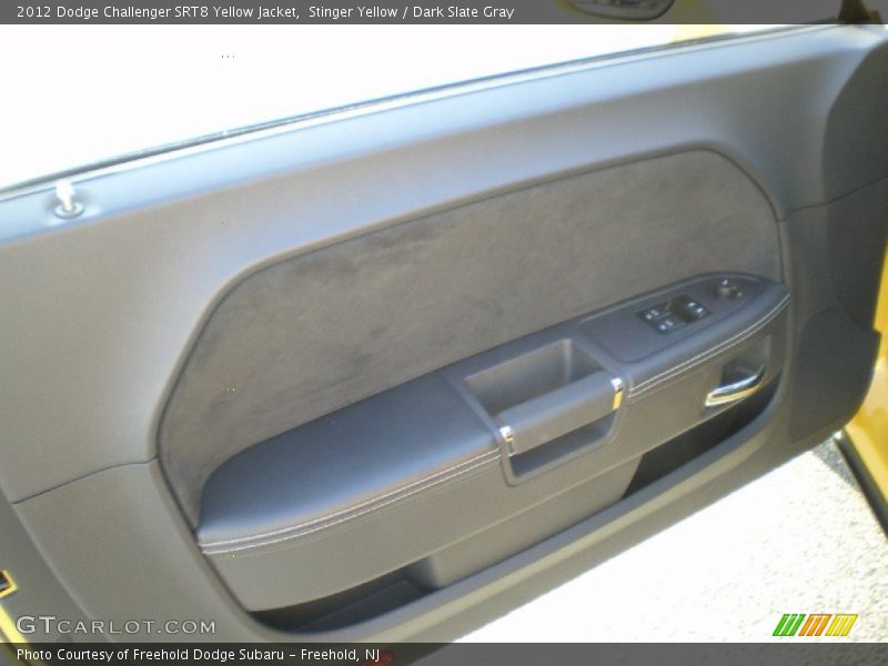 Stinger Yellow / Dark Slate Gray 2012 Dodge Challenger SRT8 Yellow Jacket