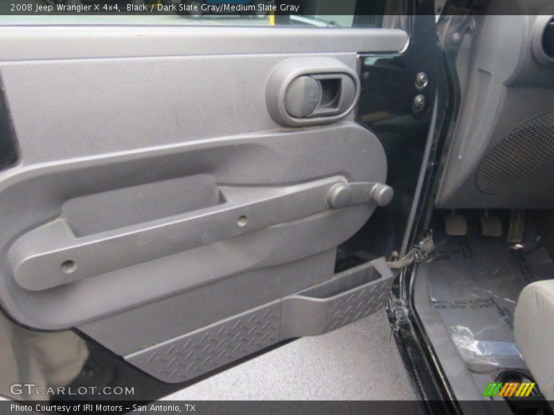 Black / Dark Slate Gray/Medium Slate Gray 2008 Jeep Wrangler X 4x4