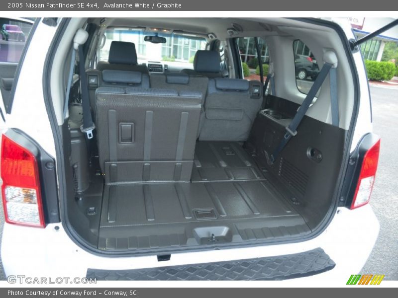 Avalanche White / Graphite 2005 Nissan Pathfinder SE 4x4