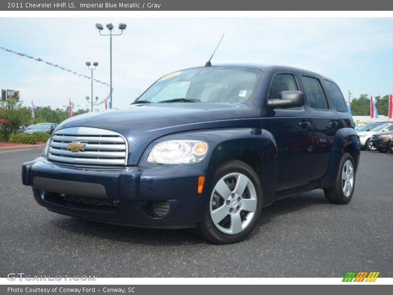 Imperial Blue Metallic / Gray 2011 Chevrolet HHR LS