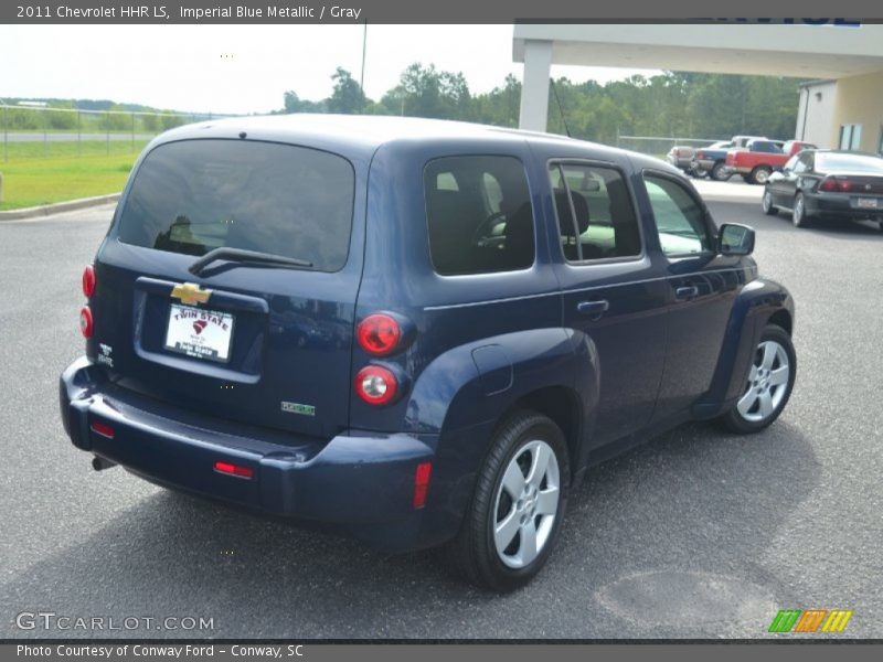 Imperial Blue Metallic / Gray 2011 Chevrolet HHR LS