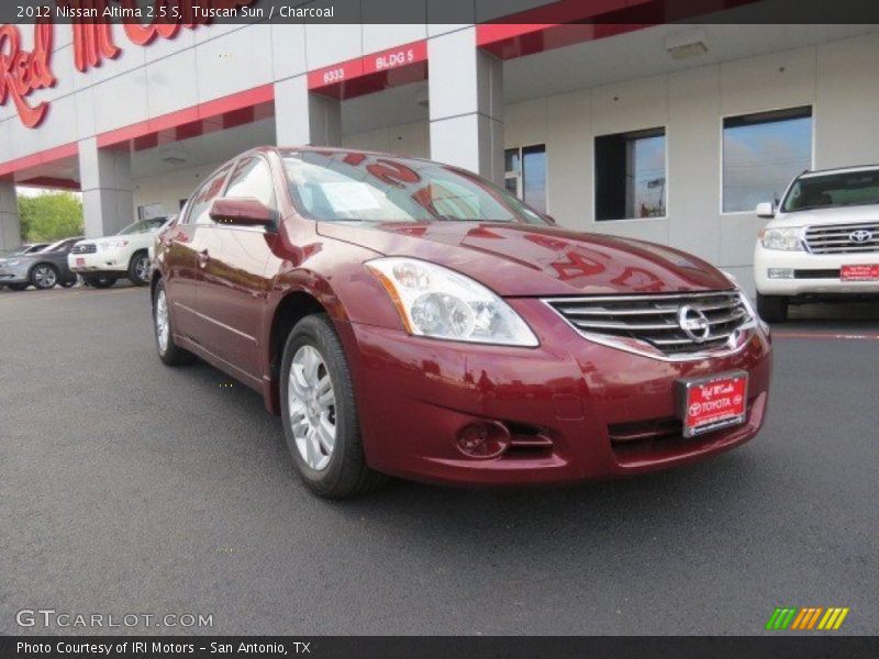 Tuscan Sun / Charcoal 2012 Nissan Altima 2.5 S
