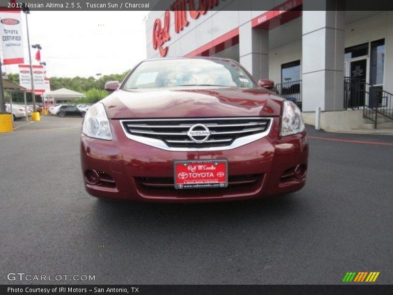 Tuscan Sun / Charcoal 2012 Nissan Altima 2.5 S