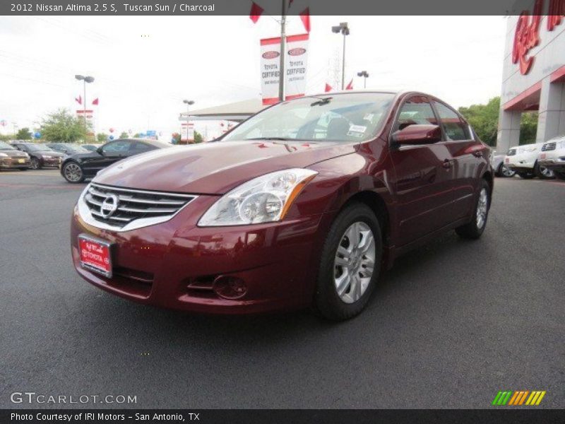 Tuscan Sun / Charcoal 2012 Nissan Altima 2.5 S