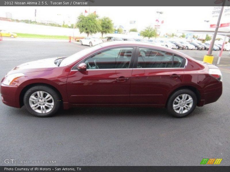 Tuscan Sun / Charcoal 2012 Nissan Altima 2.5 S