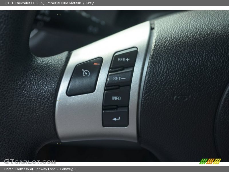 Imperial Blue Metallic / Gray 2011 Chevrolet HHR LS