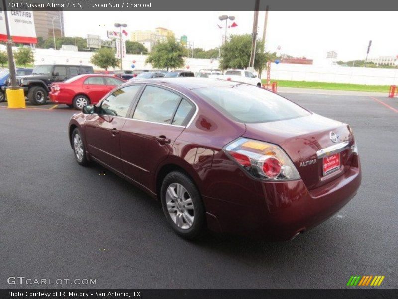 Tuscan Sun / Charcoal 2012 Nissan Altima 2.5 S