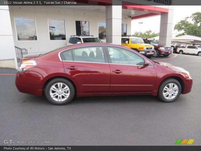 Tuscan Sun / Charcoal 2012 Nissan Altima 2.5 S
