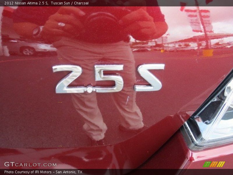 Tuscan Sun / Charcoal 2012 Nissan Altima 2.5 S