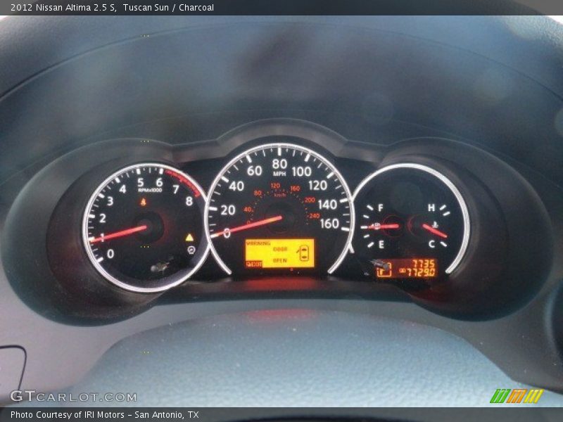 Tuscan Sun / Charcoal 2012 Nissan Altima 2.5 S