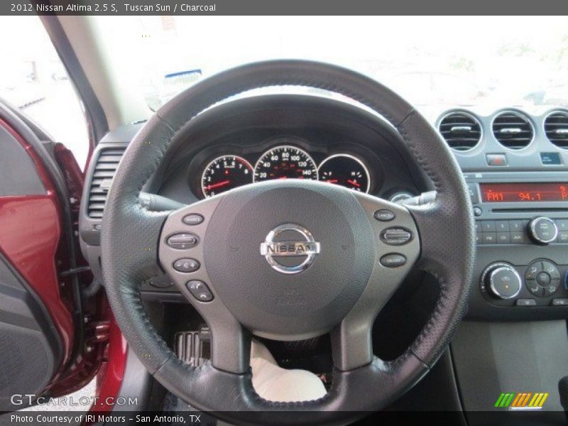 Tuscan Sun / Charcoal 2012 Nissan Altima 2.5 S