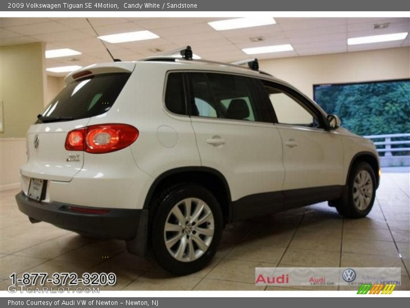 Candy White / Sandstone 2009 Volkswagen Tiguan SE 4Motion