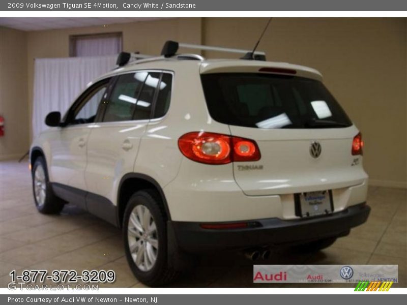 Candy White / Sandstone 2009 Volkswagen Tiguan SE 4Motion