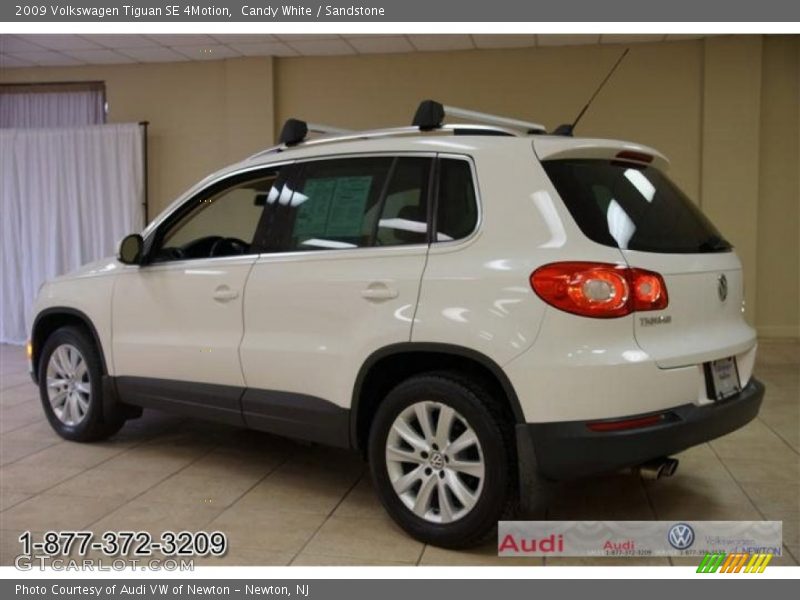 Candy White / Sandstone 2009 Volkswagen Tiguan SE 4Motion