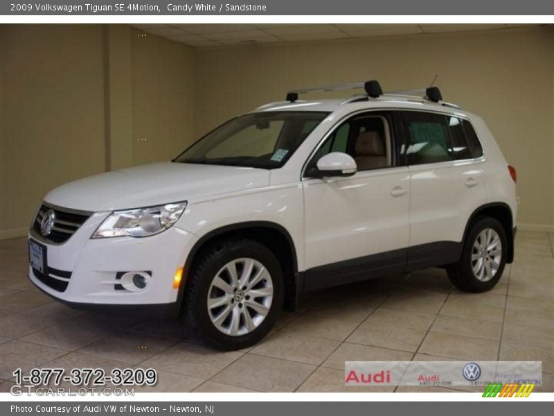 Candy White / Sandstone 2009 Volkswagen Tiguan SE 4Motion