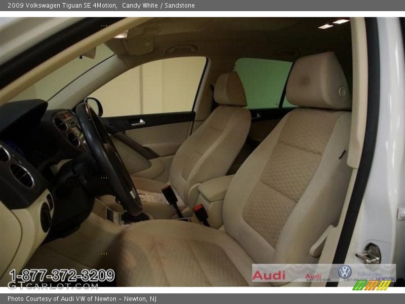 Candy White / Sandstone 2009 Volkswagen Tiguan SE 4Motion