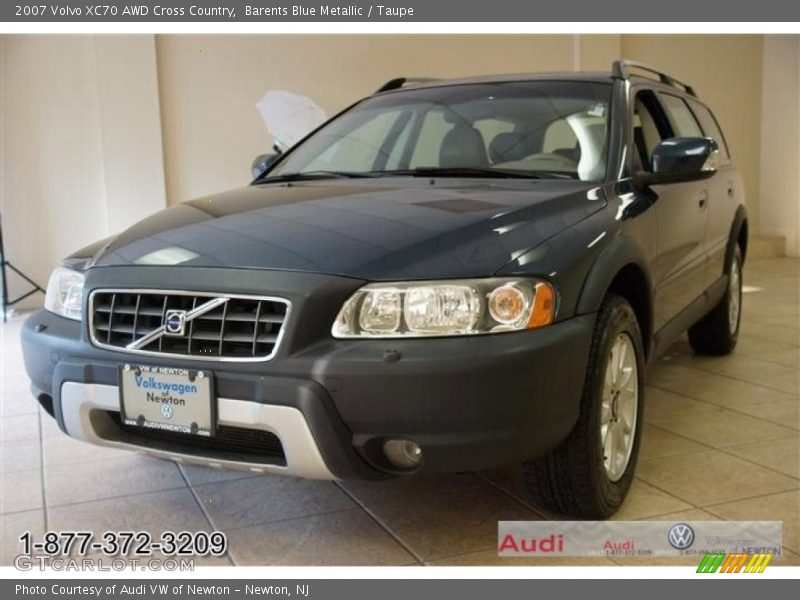 Barents Blue Metallic / Taupe 2007 Volvo XC70 AWD Cross Country