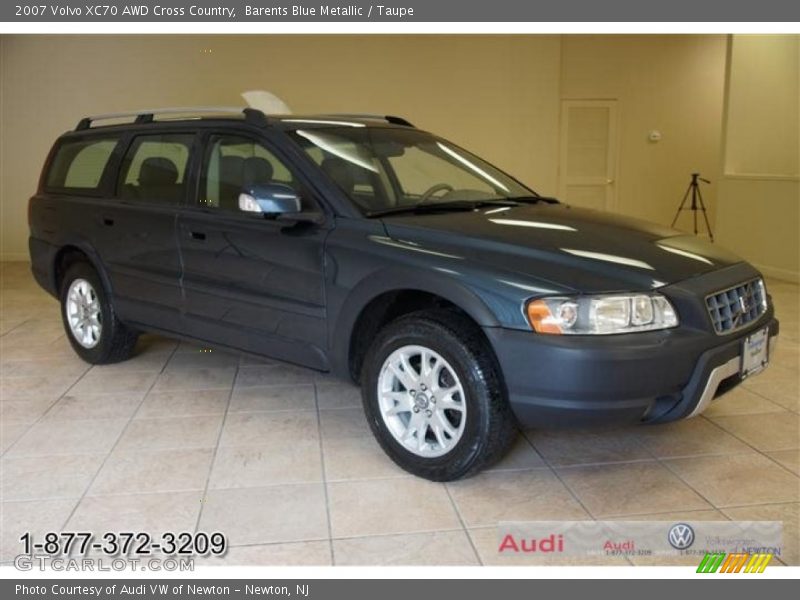 Barents Blue Metallic / Taupe 2007 Volvo XC70 AWD Cross Country