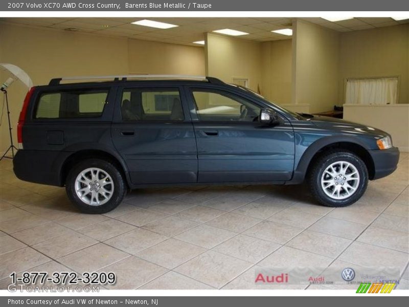 Barents Blue Metallic / Taupe 2007 Volvo XC70 AWD Cross Country