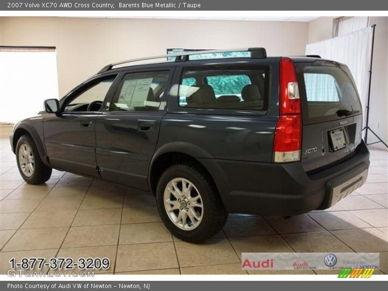 Barents Blue Metallic / Taupe 2007 Volvo XC70 AWD Cross Country