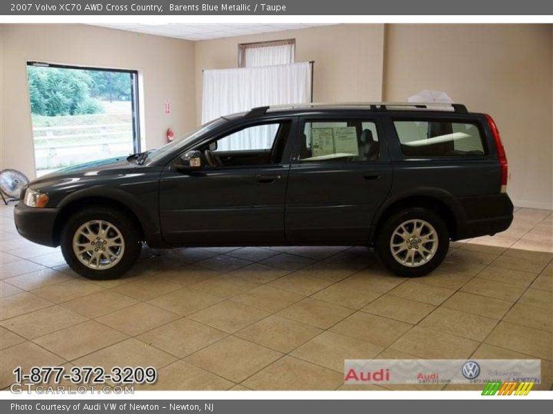 Barents Blue Metallic / Taupe 2007 Volvo XC70 AWD Cross Country