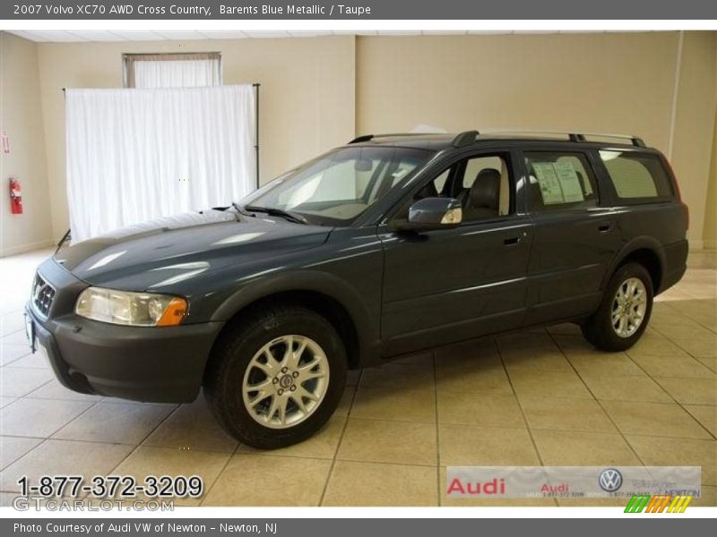 Barents Blue Metallic / Taupe 2007 Volvo XC70 AWD Cross Country