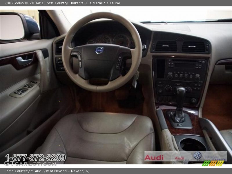 Barents Blue Metallic / Taupe 2007 Volvo XC70 AWD Cross Country