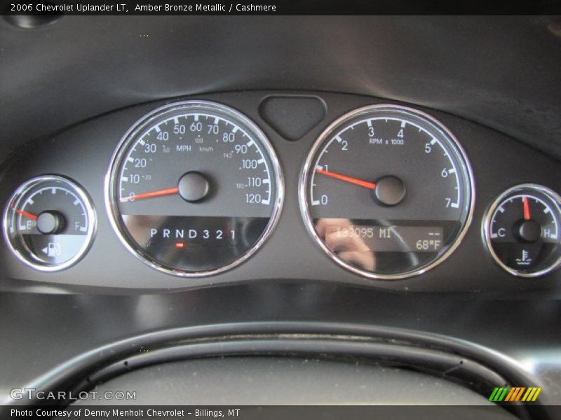 Amber Bronze Metallic / Cashmere 2006 Chevrolet Uplander LT