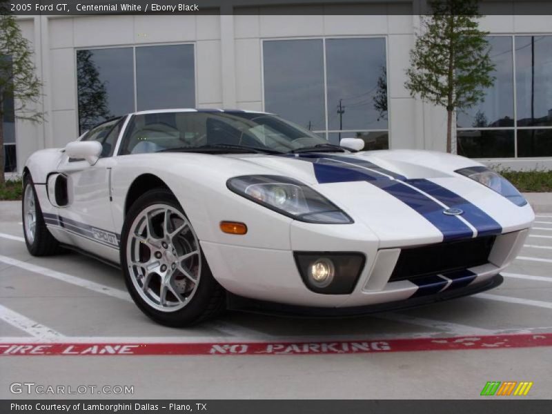Centennial White / Ebony Black 2005 Ford GT