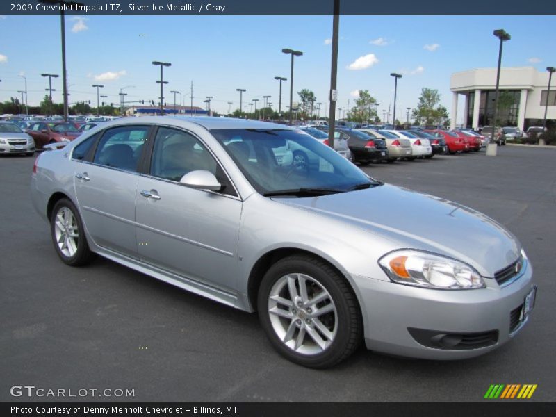 Silver Ice Metallic / Gray 2009 Chevrolet Impala LTZ