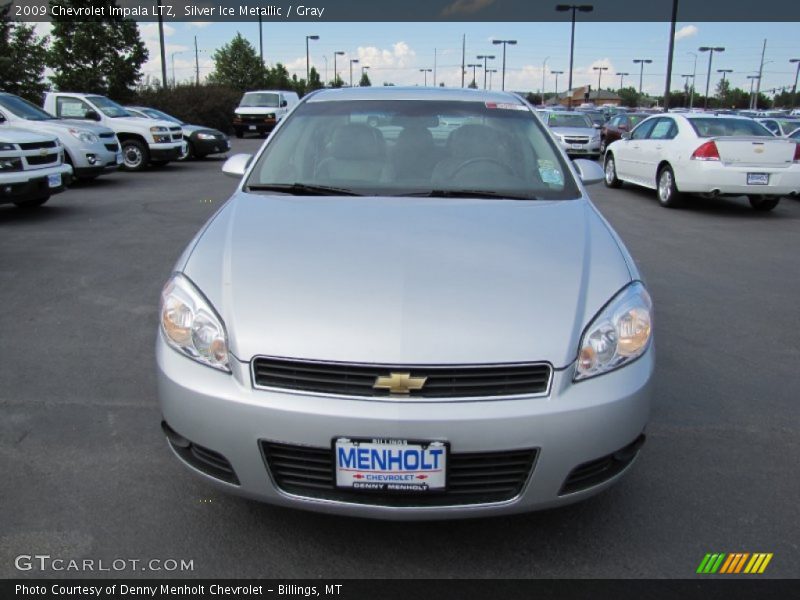 Silver Ice Metallic / Gray 2009 Chevrolet Impala LTZ