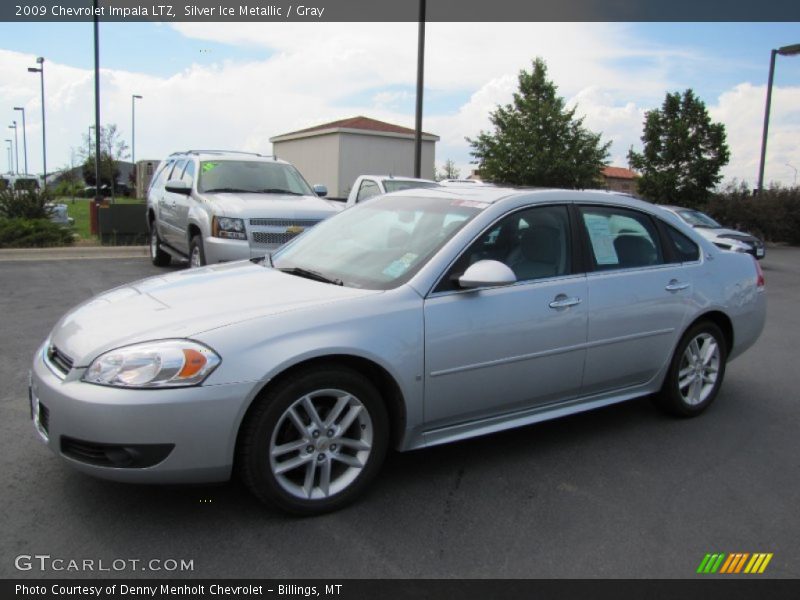 Silver Ice Metallic / Gray 2009 Chevrolet Impala LTZ