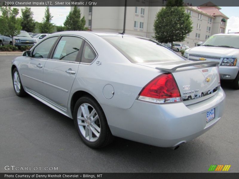 Silver Ice Metallic / Gray 2009 Chevrolet Impala LTZ