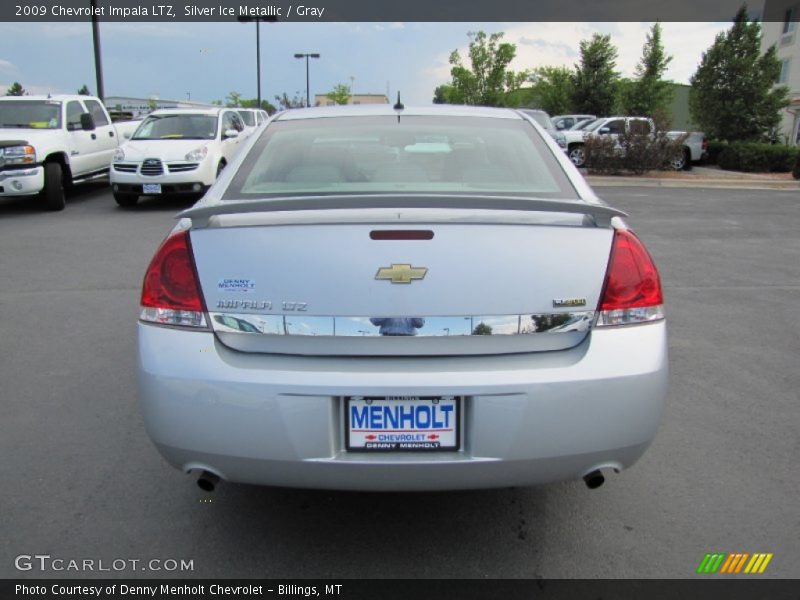Silver Ice Metallic / Gray 2009 Chevrolet Impala LTZ