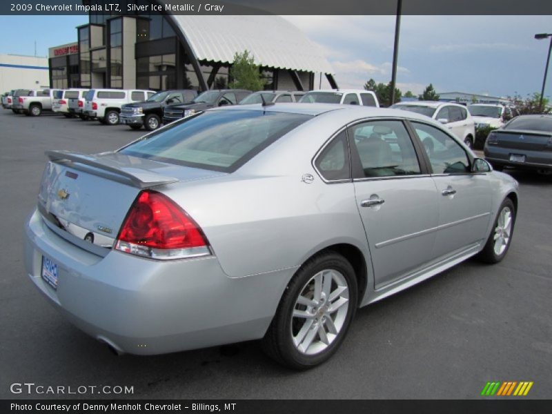 Silver Ice Metallic / Gray 2009 Chevrolet Impala LTZ