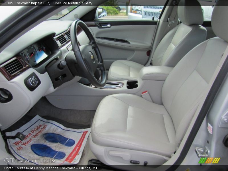 Silver Ice Metallic / Gray 2009 Chevrolet Impala LTZ