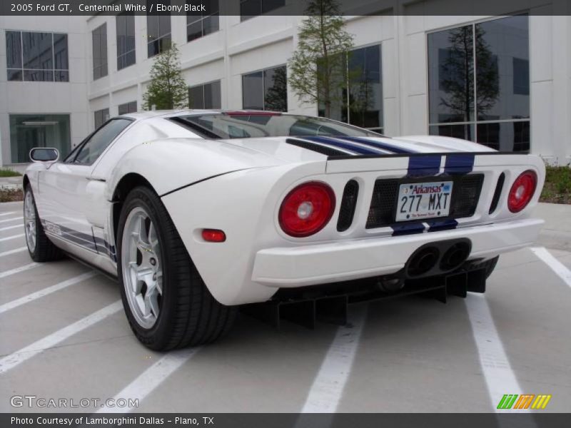 Centennial White / Ebony Black 2005 Ford GT