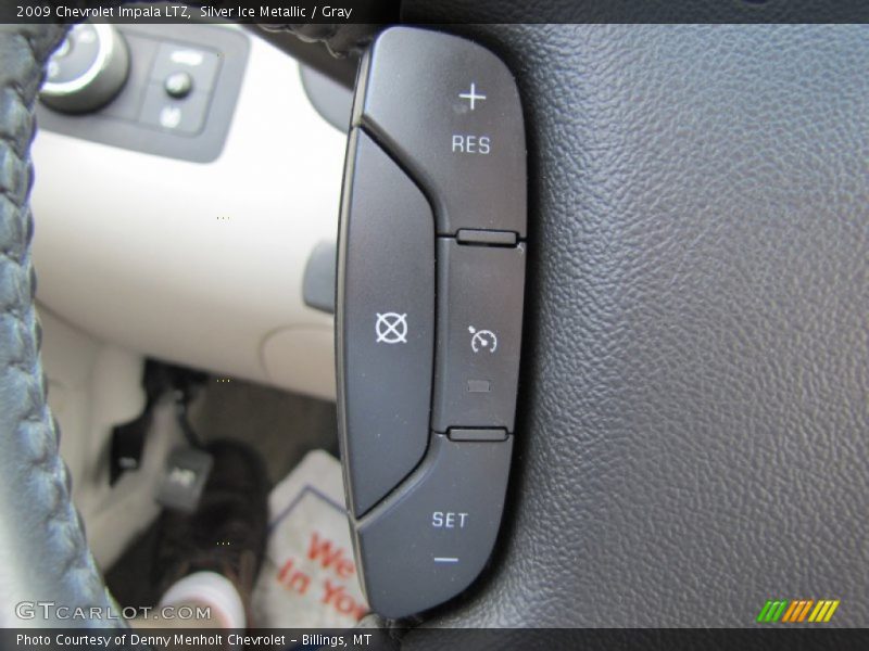 Silver Ice Metallic / Gray 2009 Chevrolet Impala LTZ