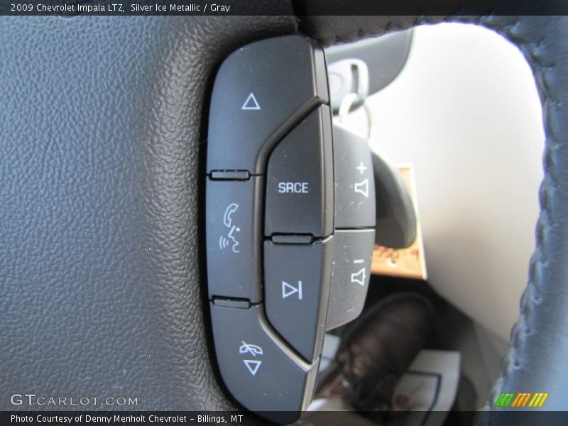 Silver Ice Metallic / Gray 2009 Chevrolet Impala LTZ
