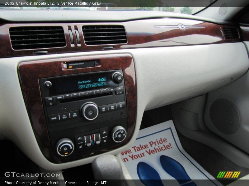 Silver Ice Metallic / Gray 2009 Chevrolet Impala LTZ