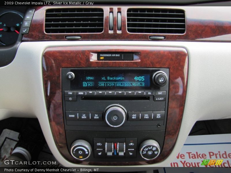 Silver Ice Metallic / Gray 2009 Chevrolet Impala LTZ